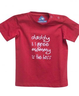 MOMMY IS BOSS T-SHIRT